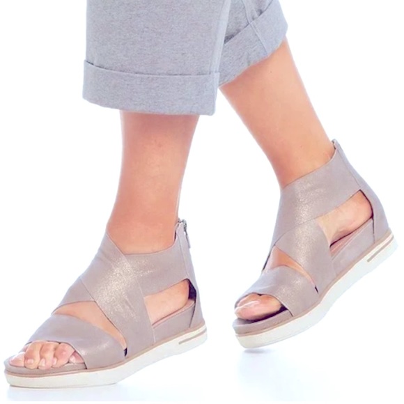Eileen Fisher Shoes - Eileen Fisher Leather Sport Sneaker Sandal Size 8.5